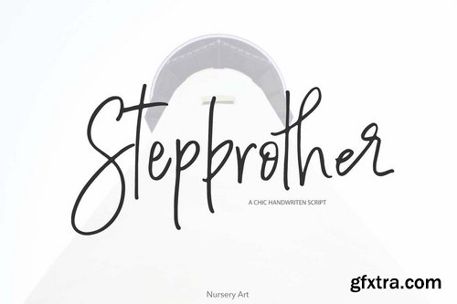 CM - Stepbrother  Chic Script Font 2183505