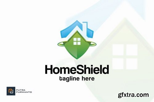 Home Shield - Logo Template