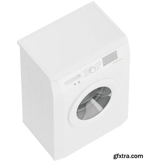 Washing Machine 02 3d Model