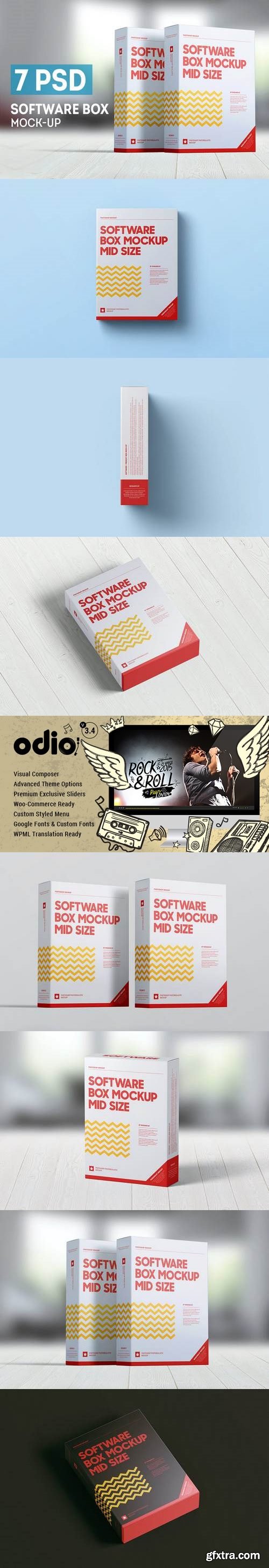 Software Box Mock-up