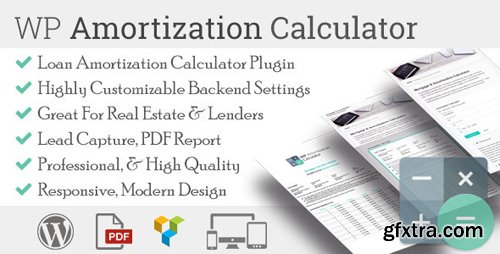 CodeCanyon - WP Amortization Calculator v1.1.11 - 13004942