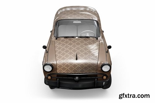 CM - Vintage Car Mockup 2174025