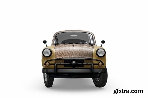 CM - Vintage Car Mockup 2174025