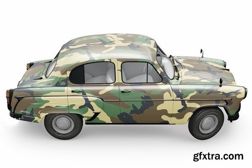 CM - Vintage Car Mockup 2174025