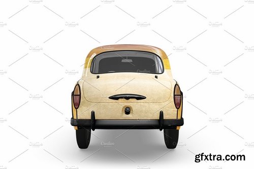 CM - Vintage Car Mockup 2174025