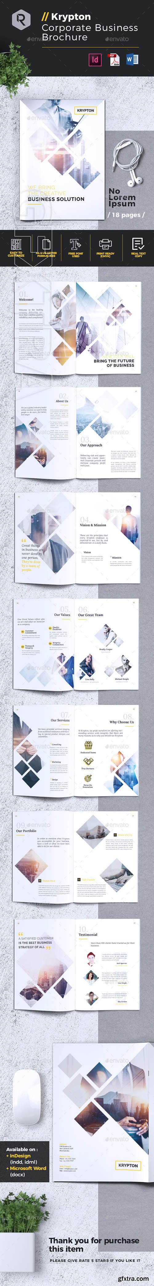 GraphicRiver - Krypton Corporate Business Brochure 21219440