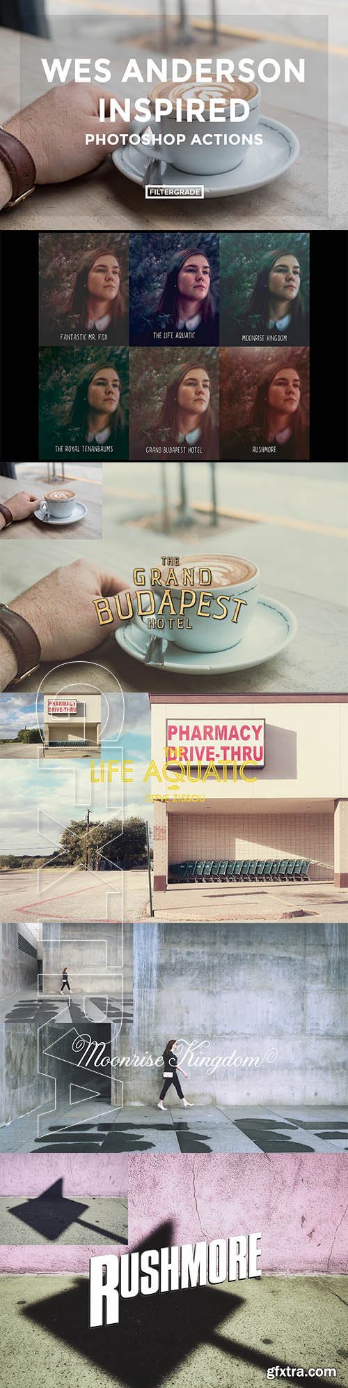 Wes Anderson Inspired Photoshop Actions