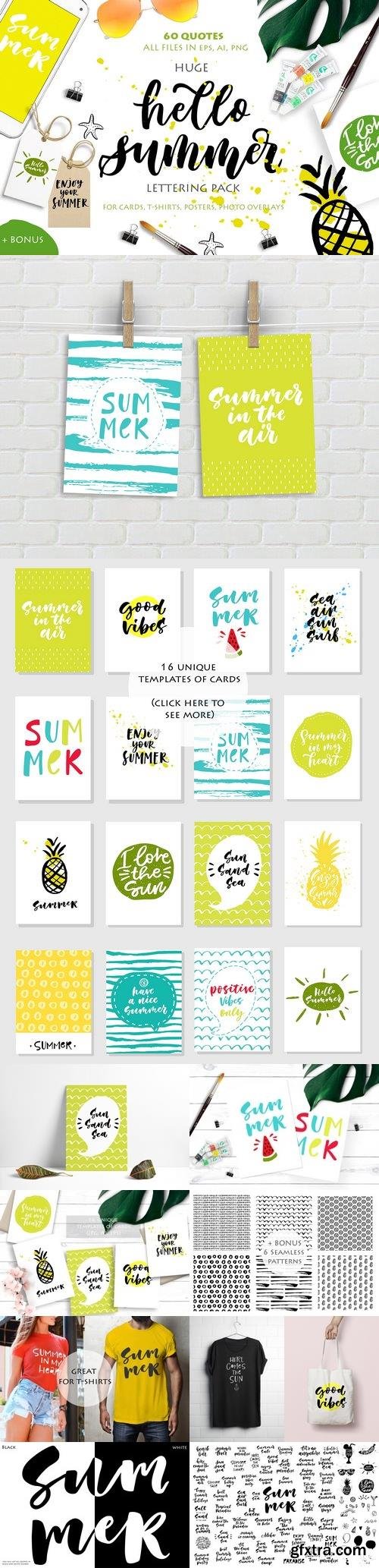 CM - Hello Summer Lettering Pack 1488597