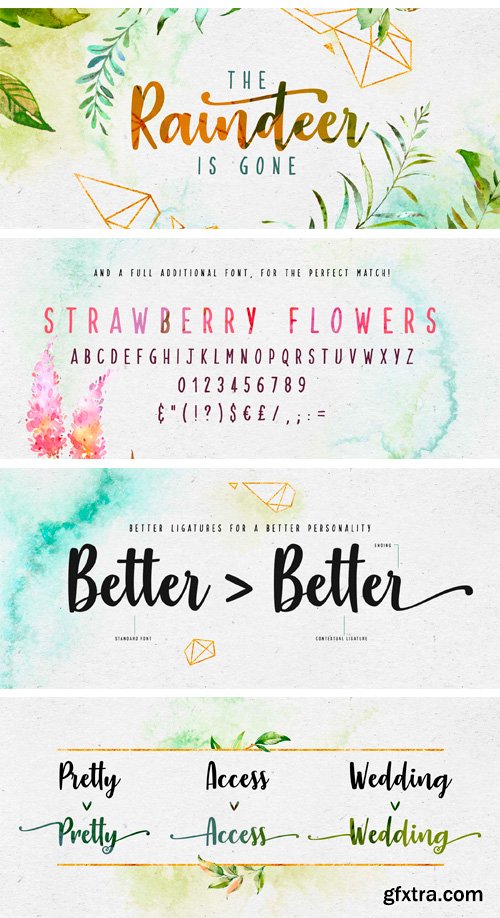 Strawberry Blossom Script Font