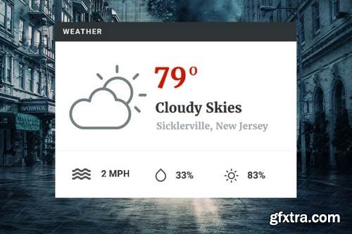 Weather Widget - Sidebar Forecast Viewer