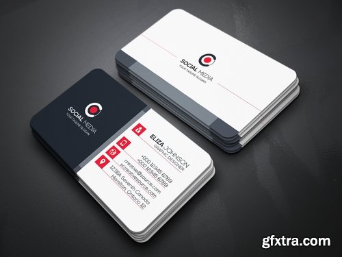 CM - Social Media Business Card 2184819