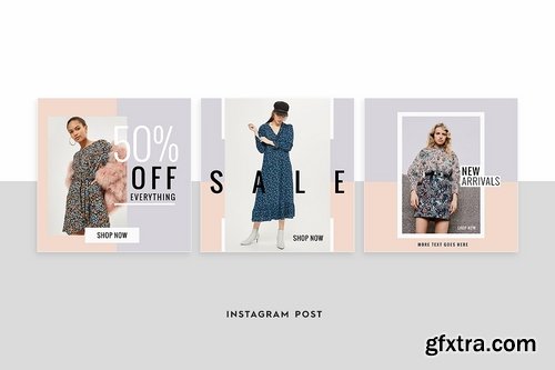 CM - Feminine Fashion Instagram Pack 2177818