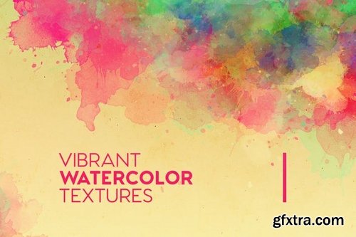 Vibrant Watercolor Textures