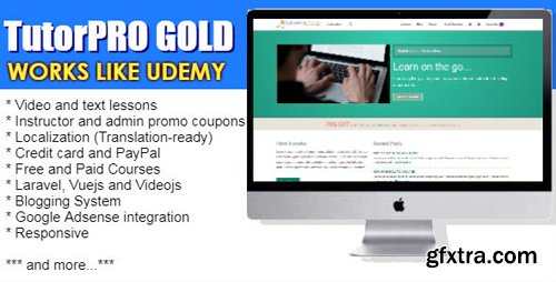 CodeCanyon - TutorPro GOLD Edition v1.2 - 20480075