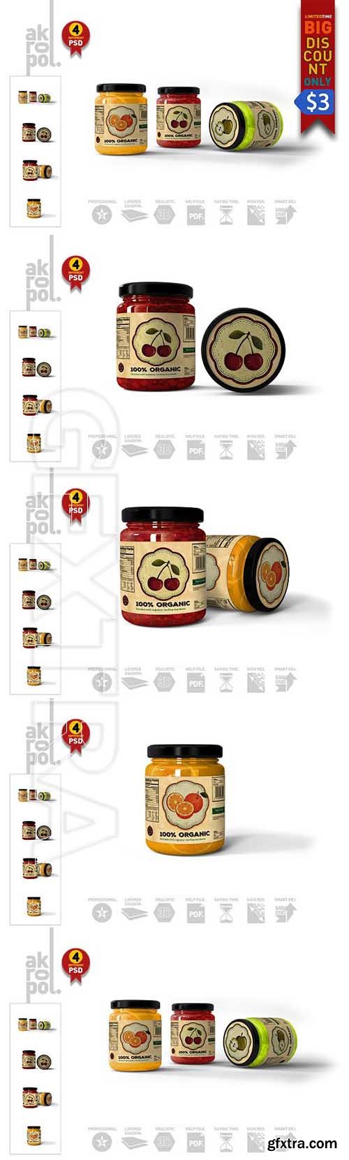 CreativeMarket - JAR MOCKUP -05 2197922