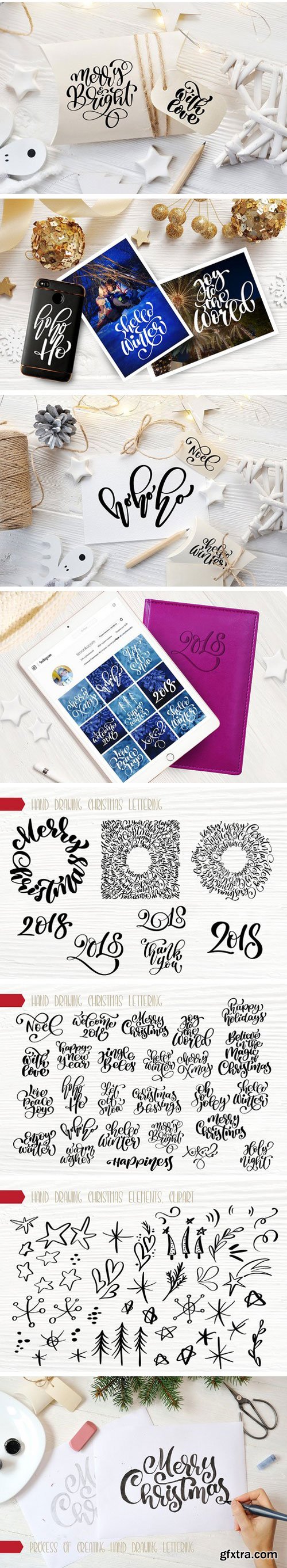 CM - Xmas Lettering & Doodle Elements 2121640