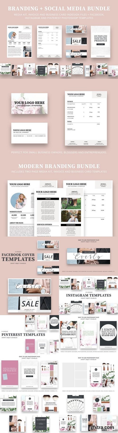 CM - Branding + Social Media Bundle 1485138