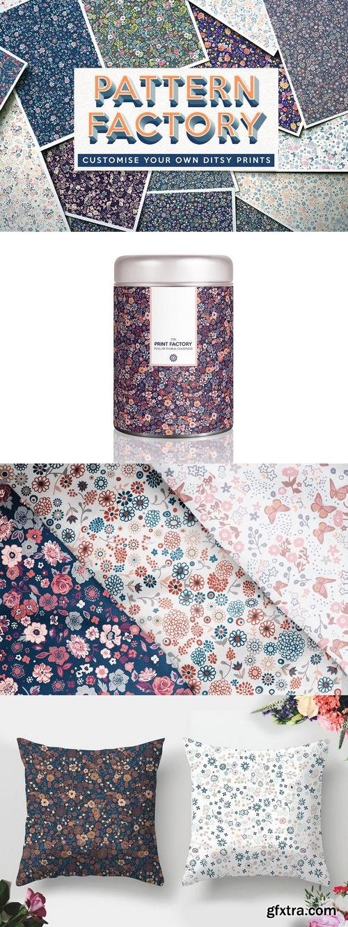 CM - The Pattern Factory - Ditsy Florals 1397356