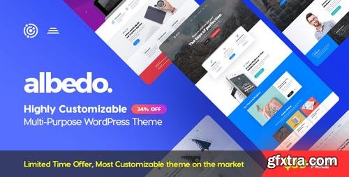 ThemeForest - Albedo v1.0.14 - Highly Customizable Multi-Purpose WordPress Theme - 20386924