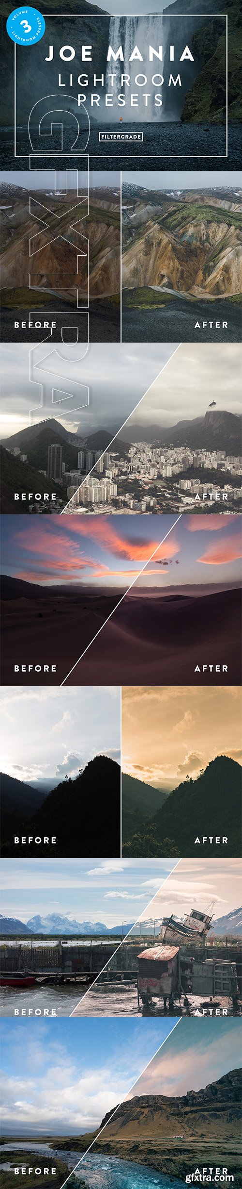 Joe Mania Lightroom Presets Volume 3