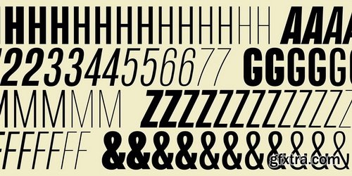 Naratif Condensed Font Family