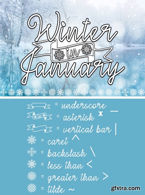 Winter in January Font