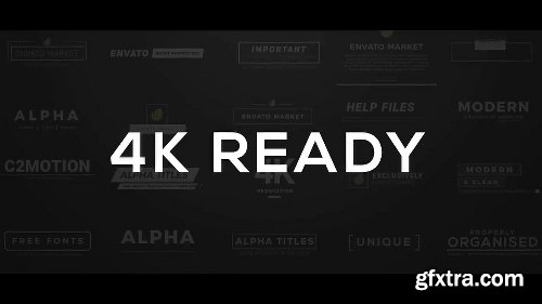 Videohive Alpha Titles 20695760