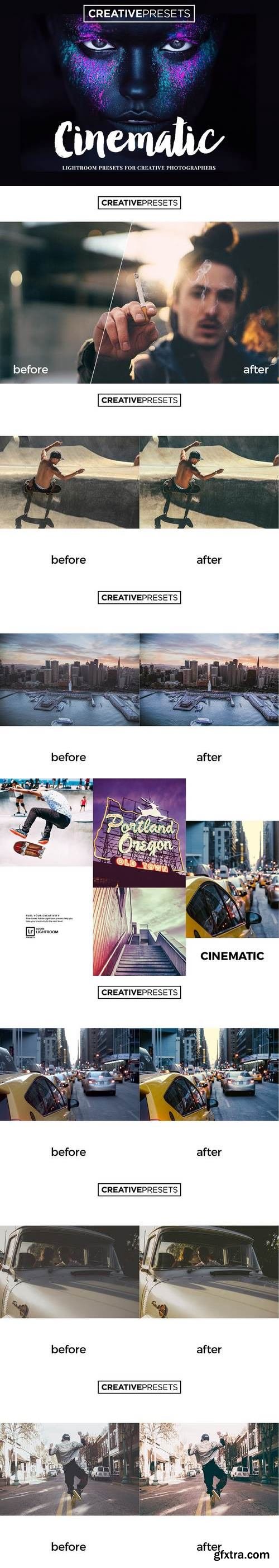 Cinematic Lightroom Presets