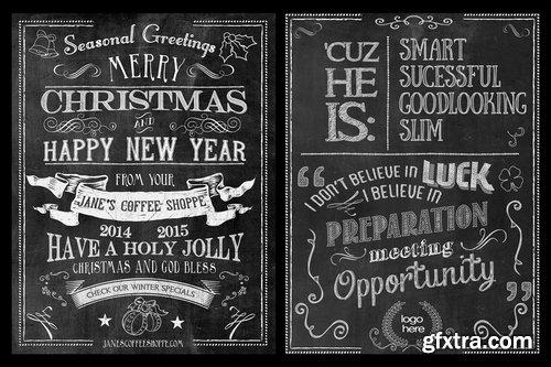 CM - 20 Editable Chalkboard Designs 2158312