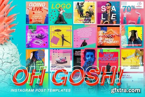 CM - OH GOSH! - Instagram Post Templates 2181902