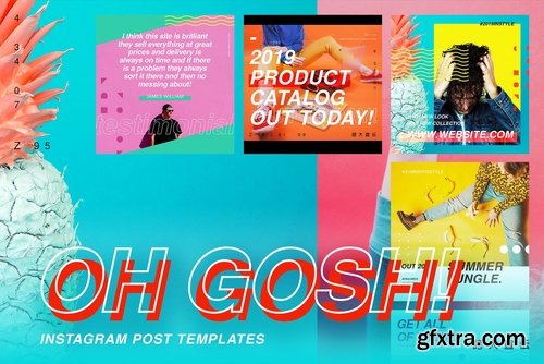 CM - OH GOSH! - Instagram Post Templates 2181902