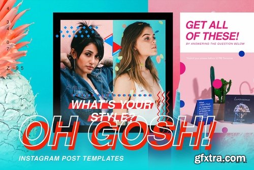 CM - OH GOSH! - Instagram Post Templates 2181902