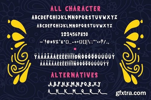 CM - Happy Time Typeface 2183627