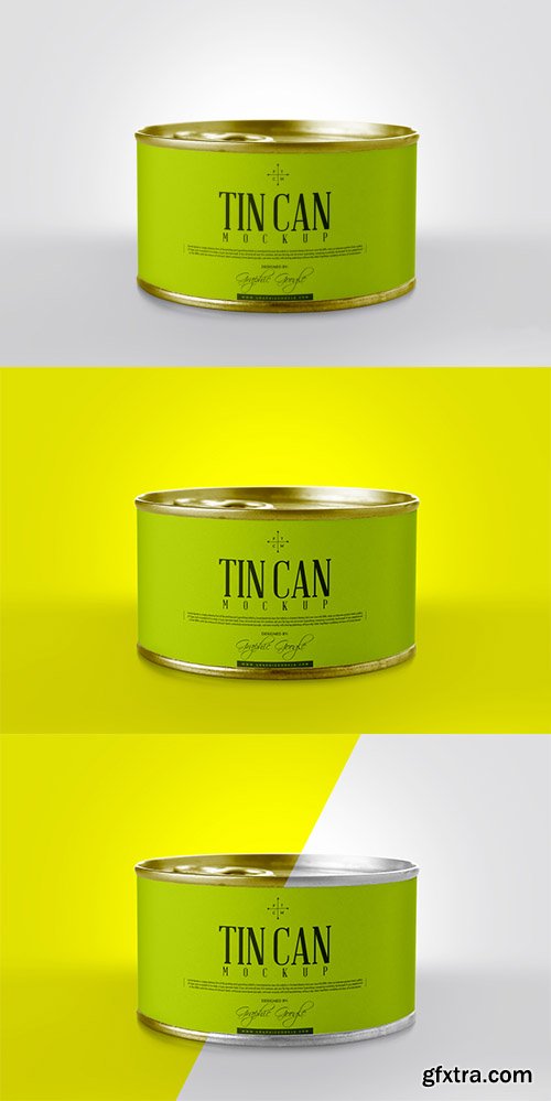 PSD Mock-Up - Tin Can