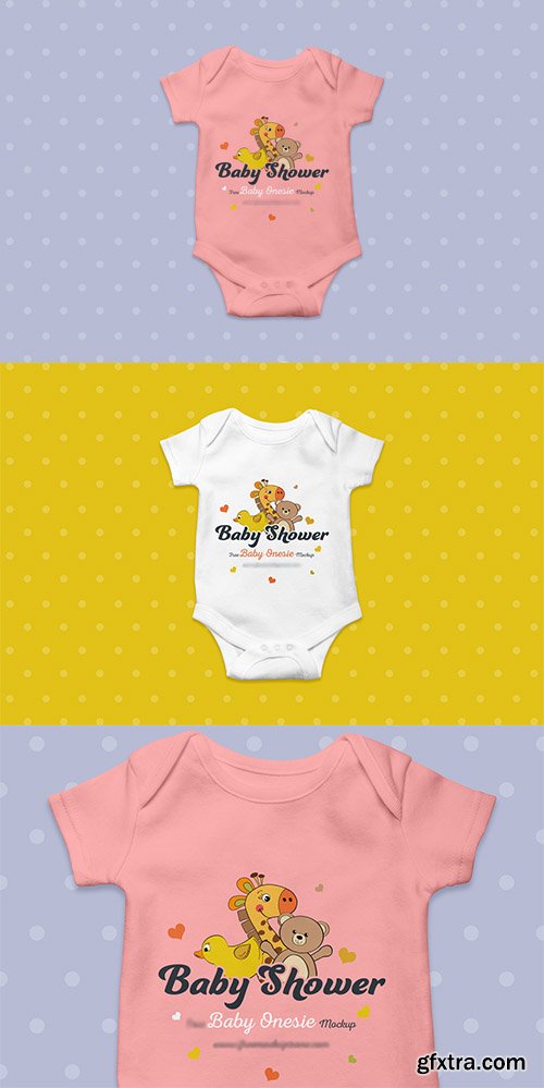 PSD Mock-Up - Baby Onesie