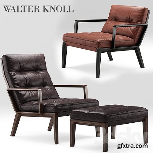 Armchair Andoo Lounge Walter Knoll