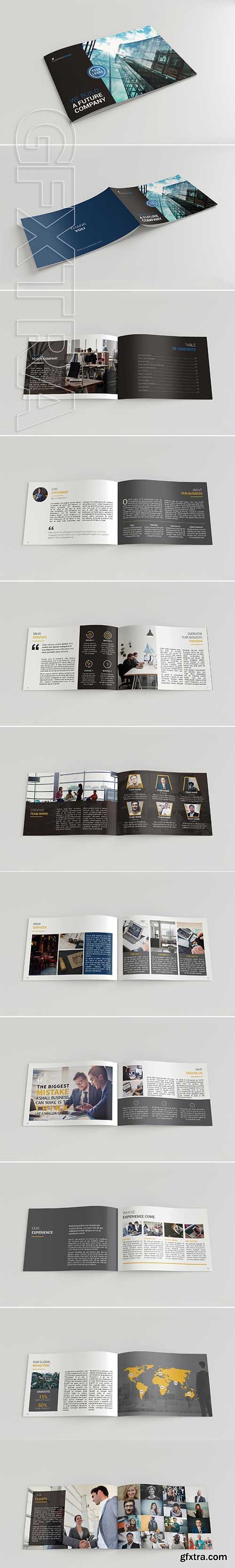 CreativeMarket - A5 Professional Brochure 2195700