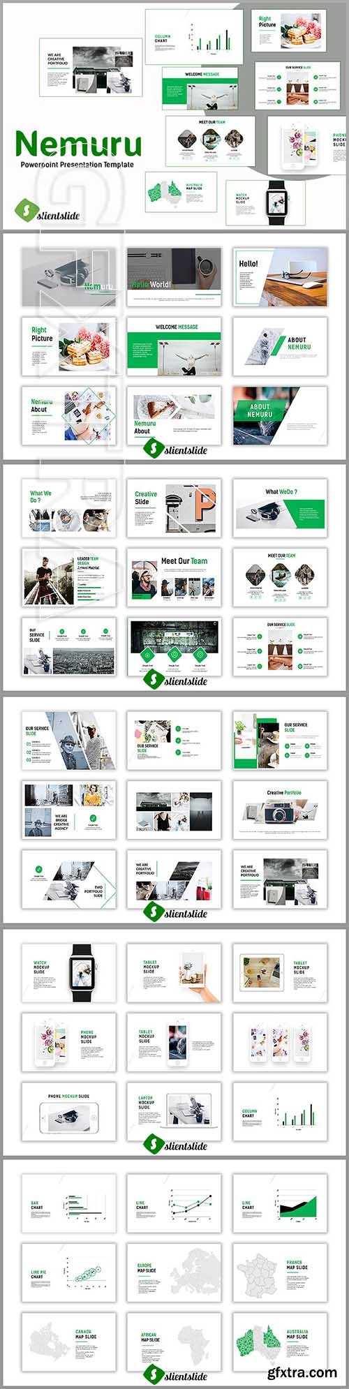 CreativeMarket - Namuru Presentation Template 2195926