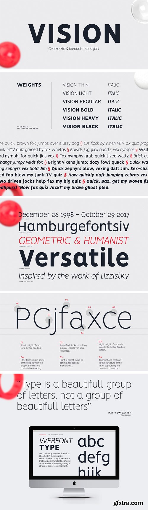 Vision Font Family