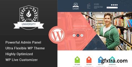 ThemeForest - Lacero v1.1 - Education & University WordPress Theme - 15671099