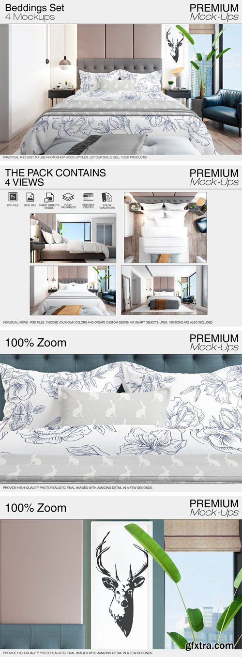 CM - Bedding Mockup Set 2112295