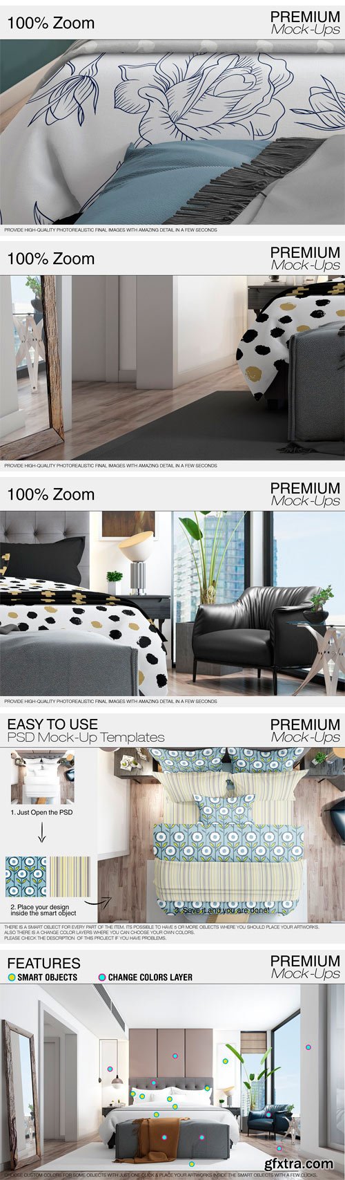 CM - Bedding Mockup Set 2112295