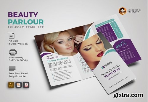 CM - Creative Beauty Parlour Trifold 2186543