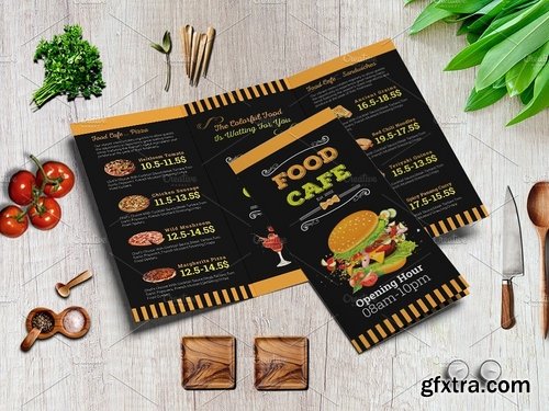 CM - Food Menu Trifold 1928078