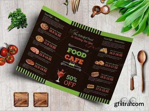 CM - Food Menu Trifold 1928078