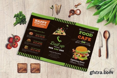 CM - Food Menu Trifold 1928078