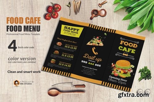 CM - Food Menu Trifold 1928078