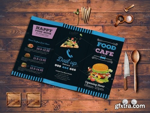 CM - Food Menu Trifold 1928078