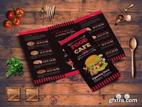 CM - Food Menu Trifold 1928078