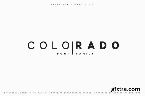 CM - Colorado  Sans serif family 1913450